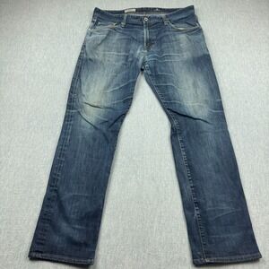 AG Adriano Goldschmied‎ Pants Mens 36X32 Blue Denim The Graduate Tailored Leg